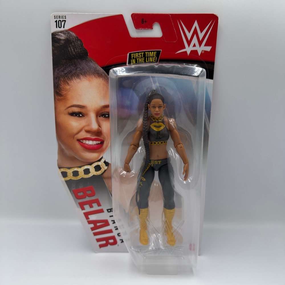 WWE Bianca Belair Series 107 Action Figure Mattel First Time in the Line GKT20